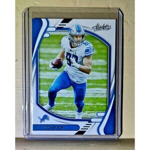 T.J. Hockenson 2021 Panini NFL Absolute Football #10 Card
